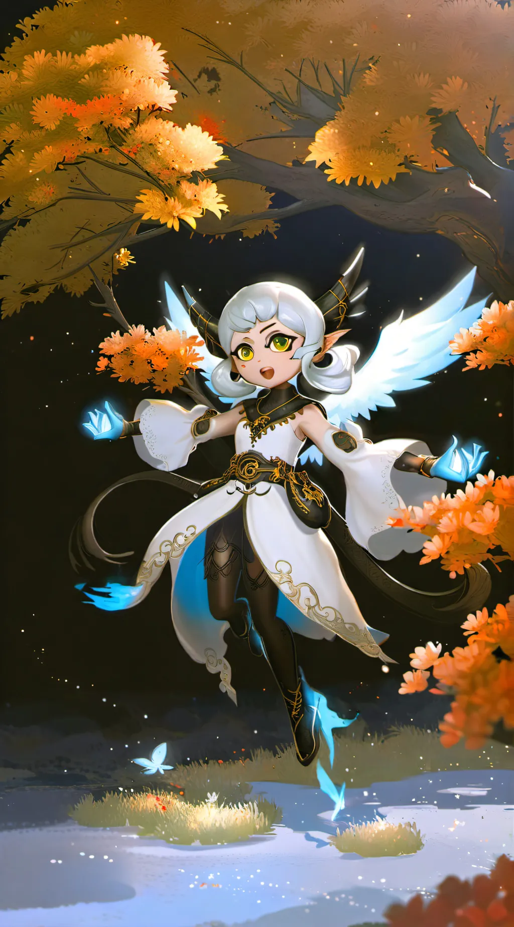 ai character: Marie background