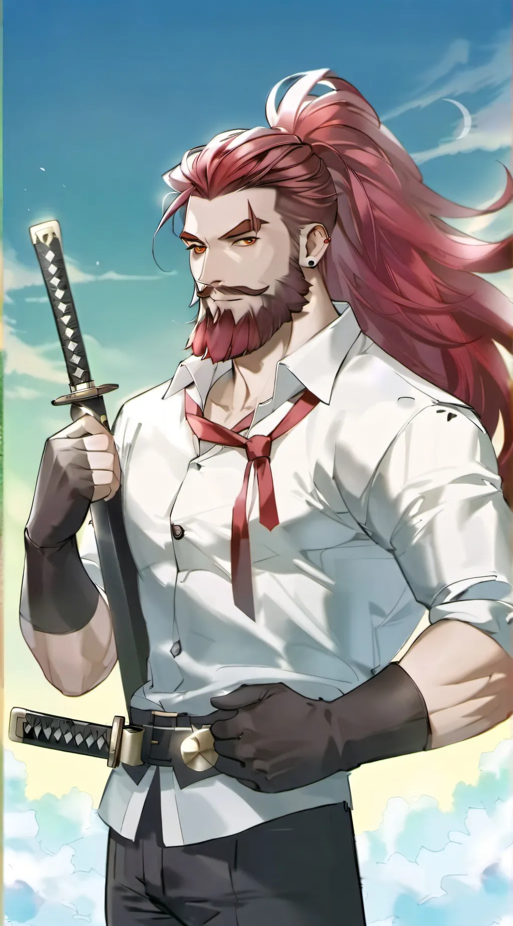 ai character: Shark(op background
