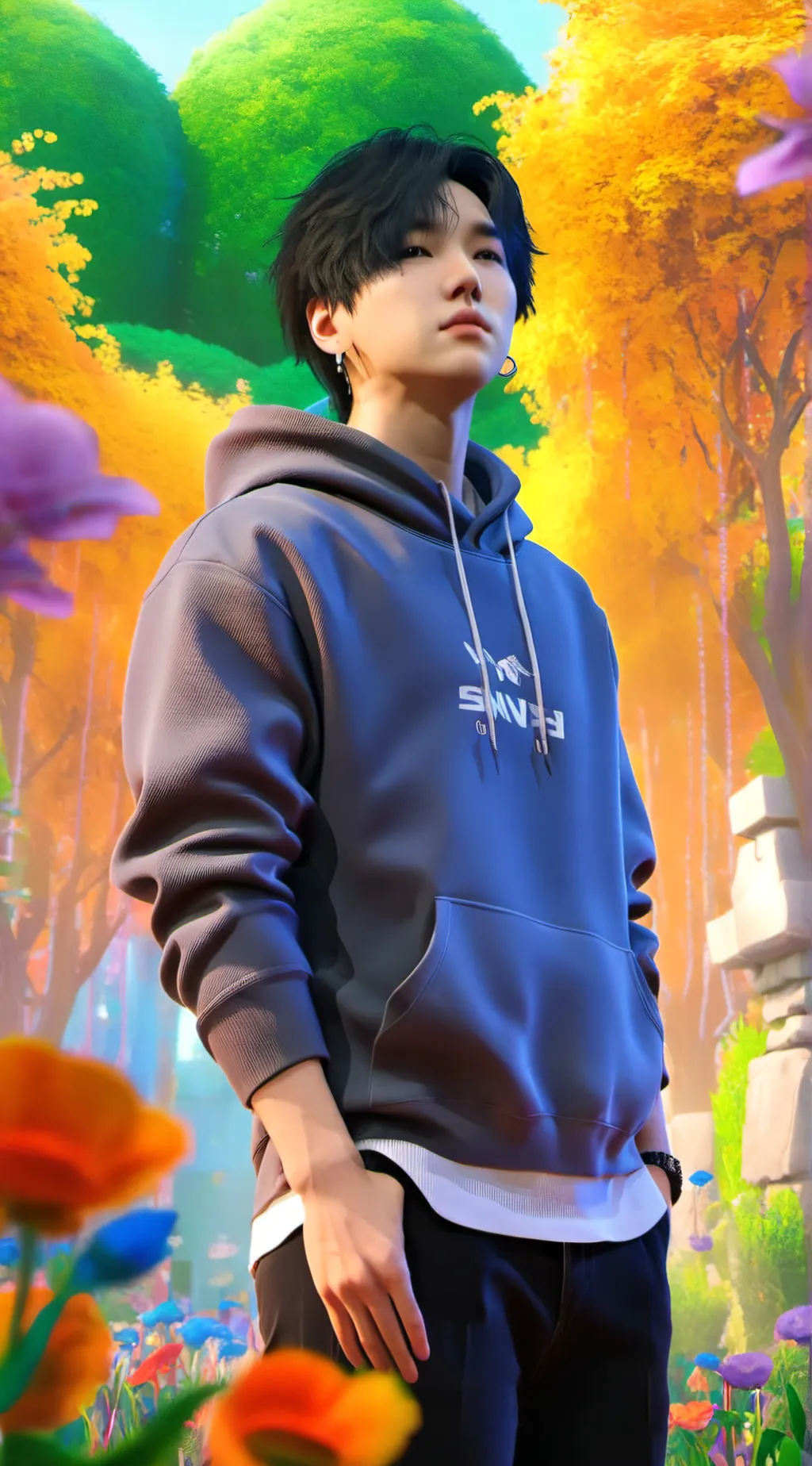 ai character: Jimin background