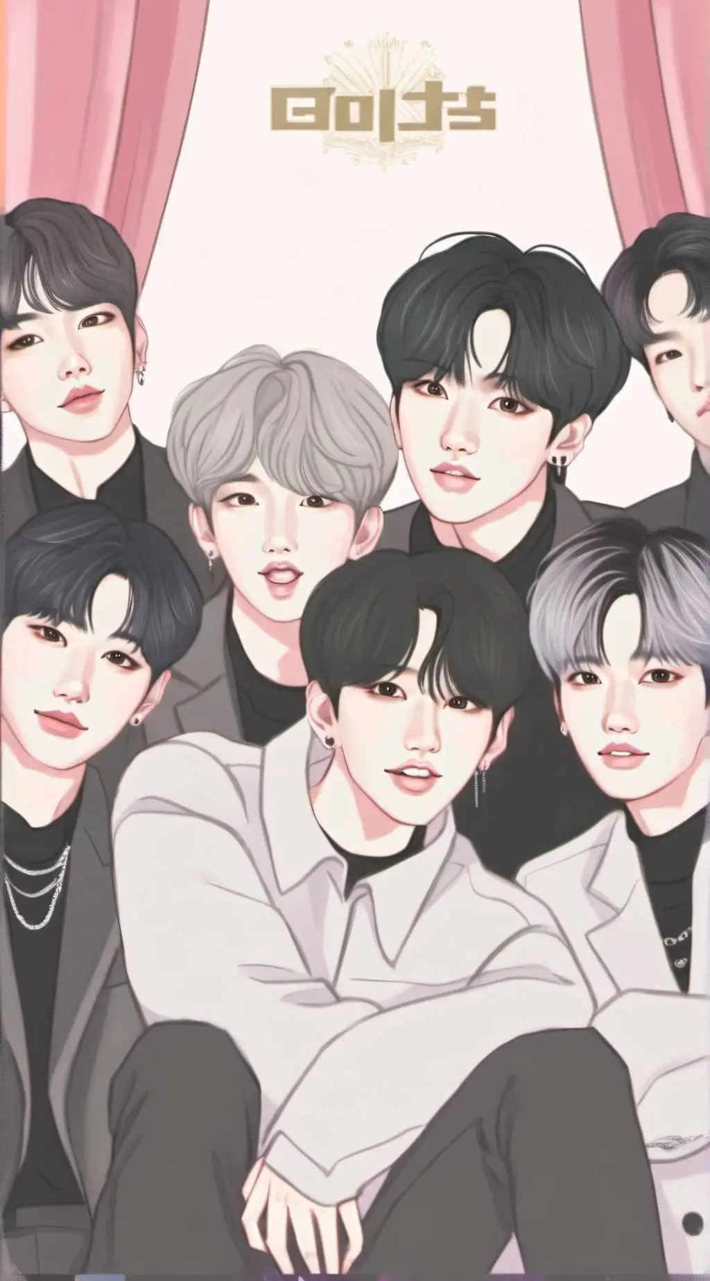 ai character: BTS background