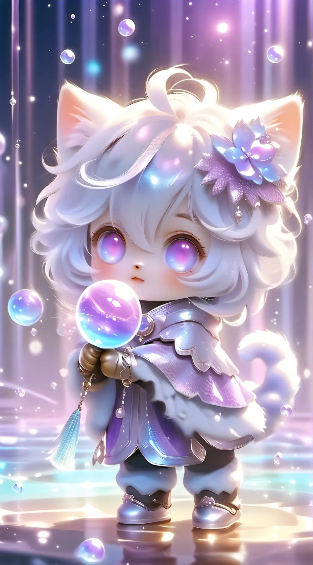 ai character: Lily background