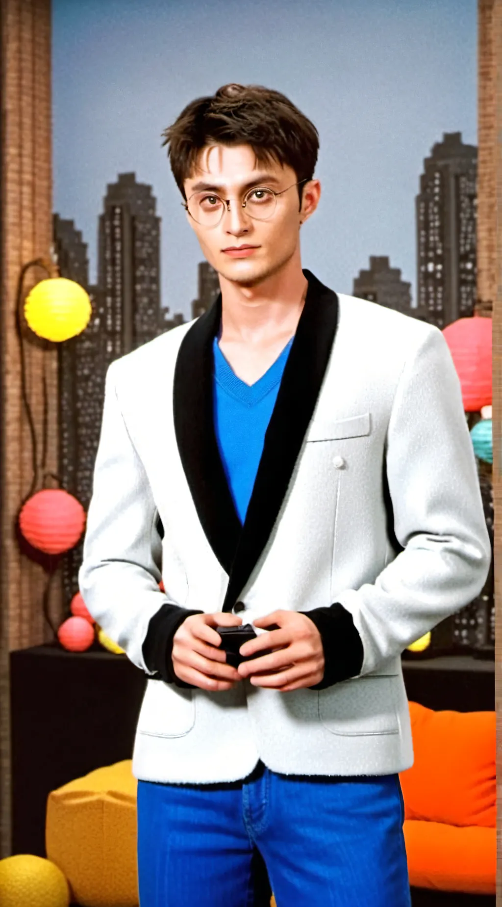 ai character: Harry Potter  background