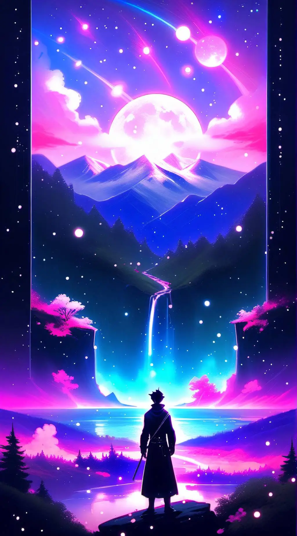 ai character: DEMON SLAYER/KNY background