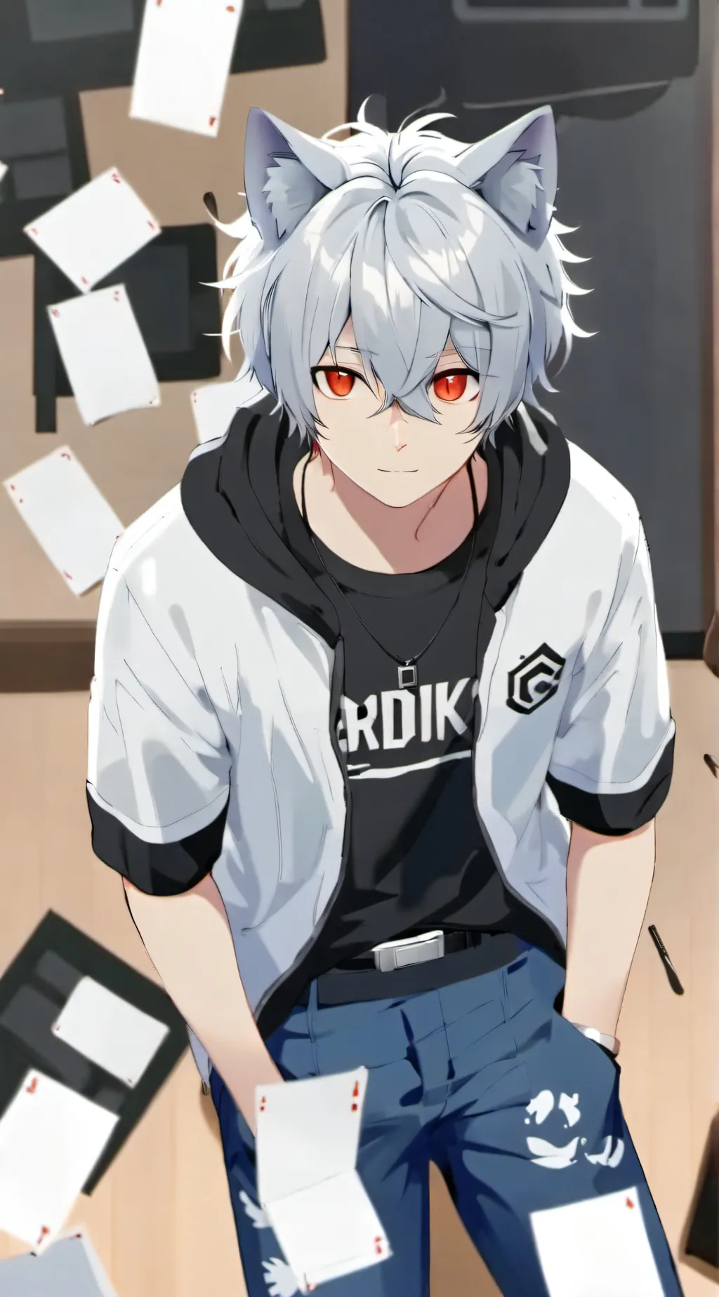 ai character: Marcus background