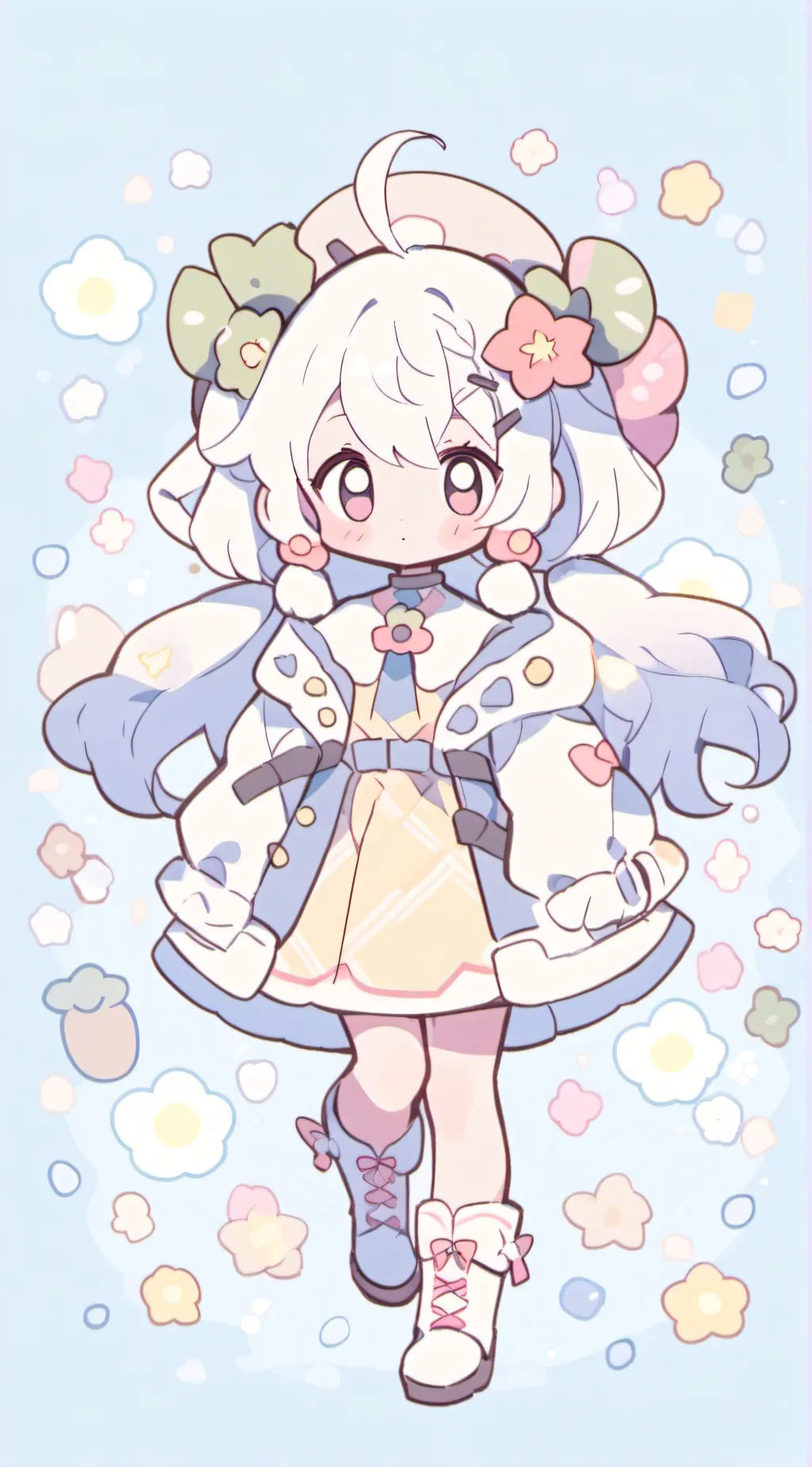 ai character: punpil background