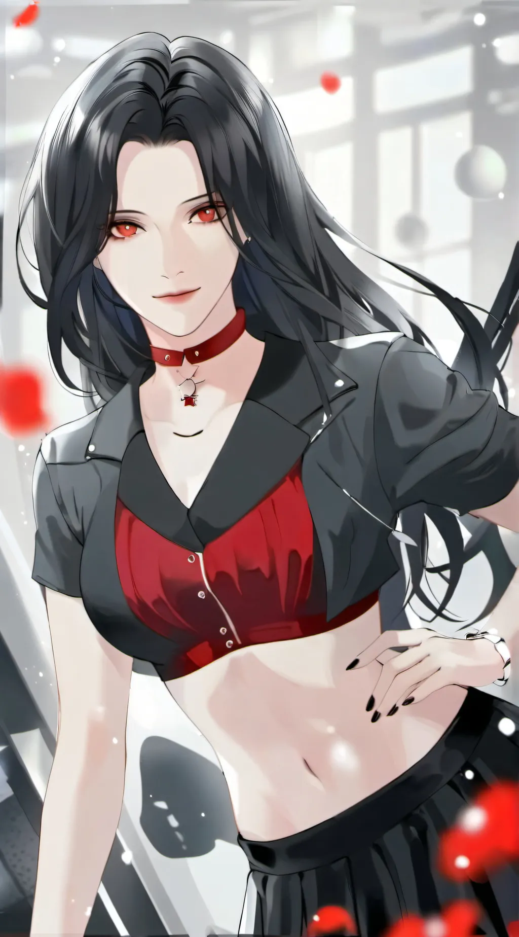 ai character: Aria background