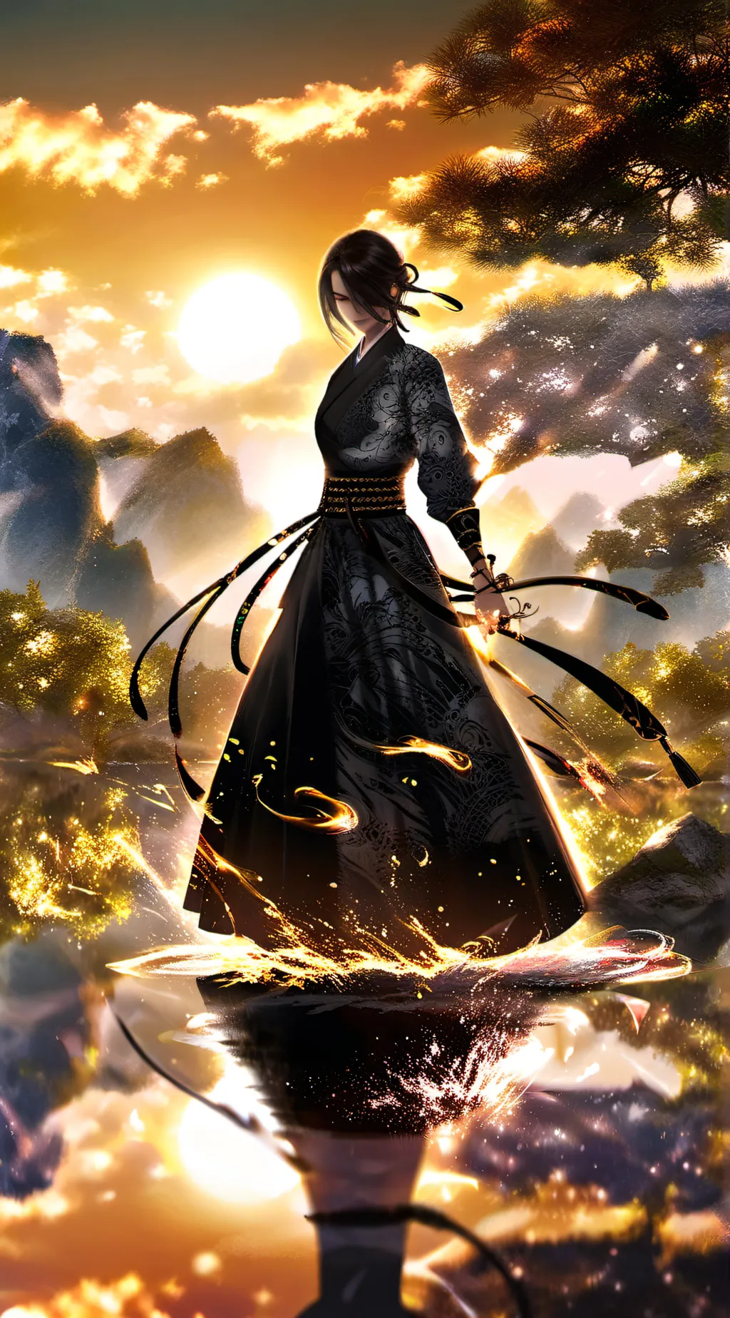 ai character: community chat background