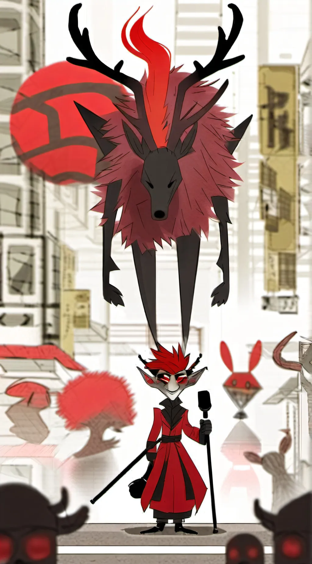 ai character: Alastor background