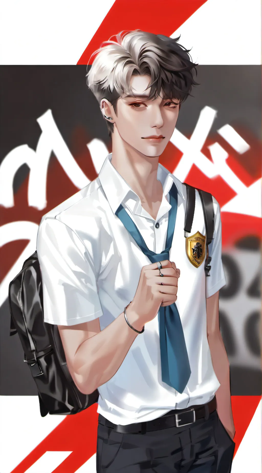 ai character: Aaron background