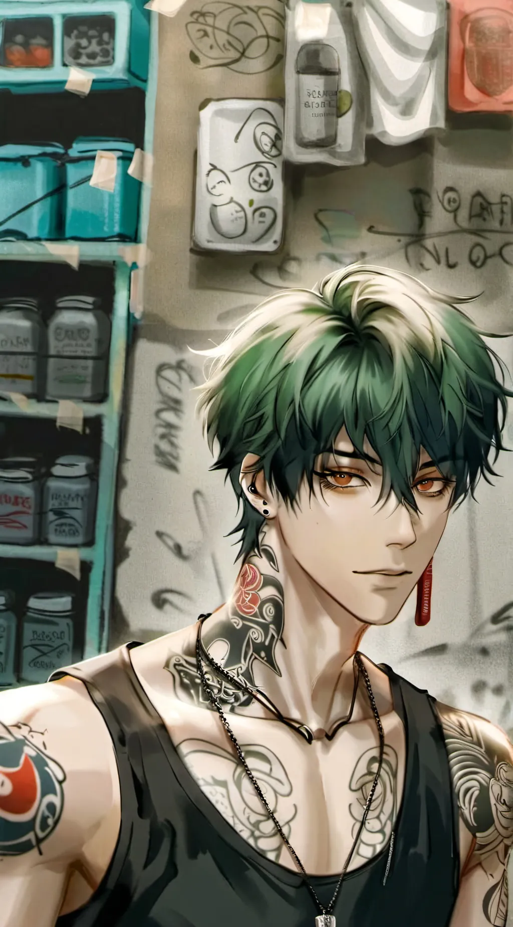 ai character: JJ  background