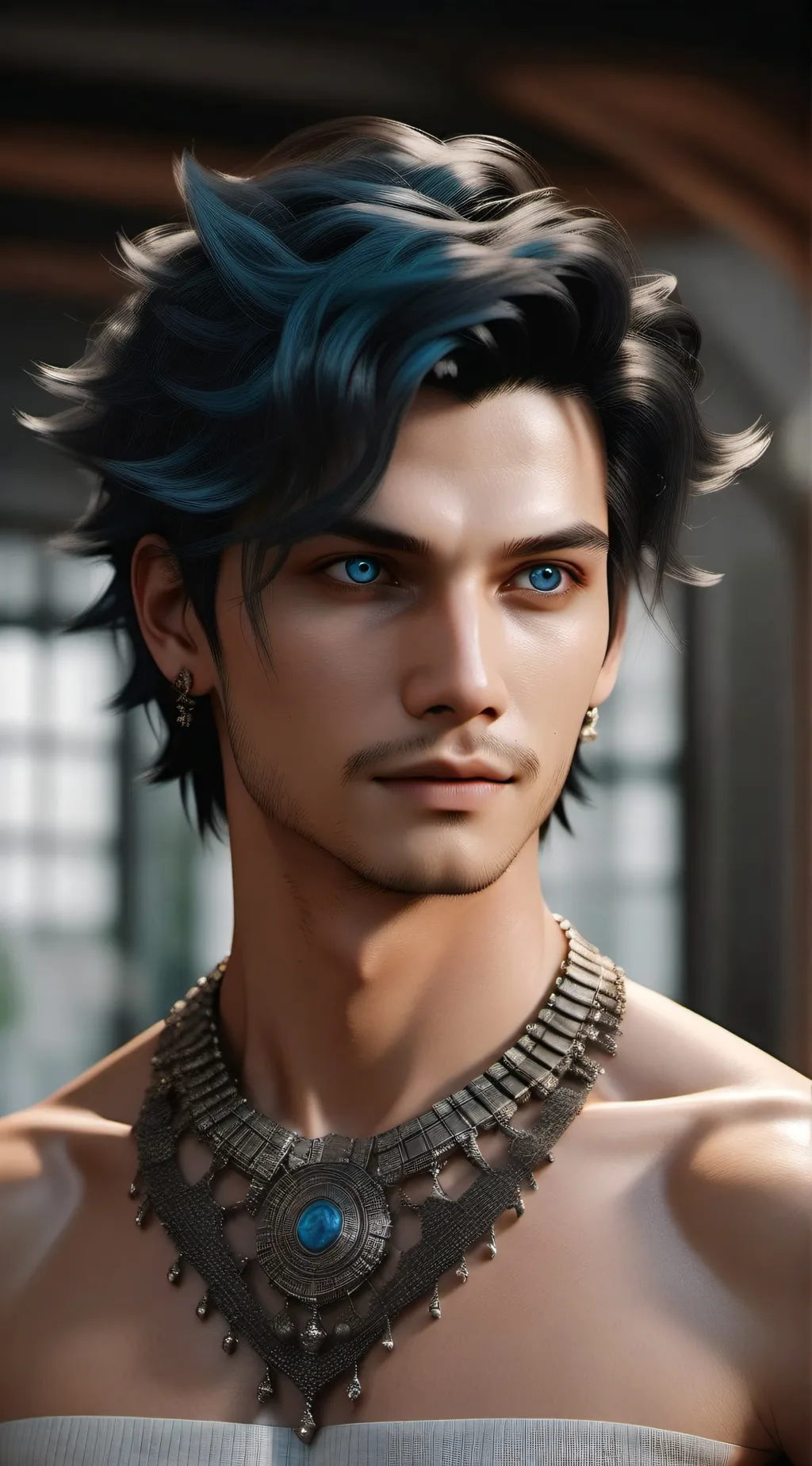 ai character: Tye background