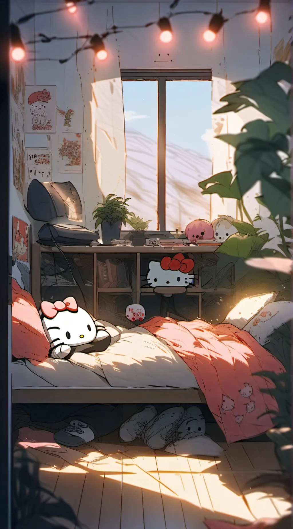 ai character: ♡♡ background