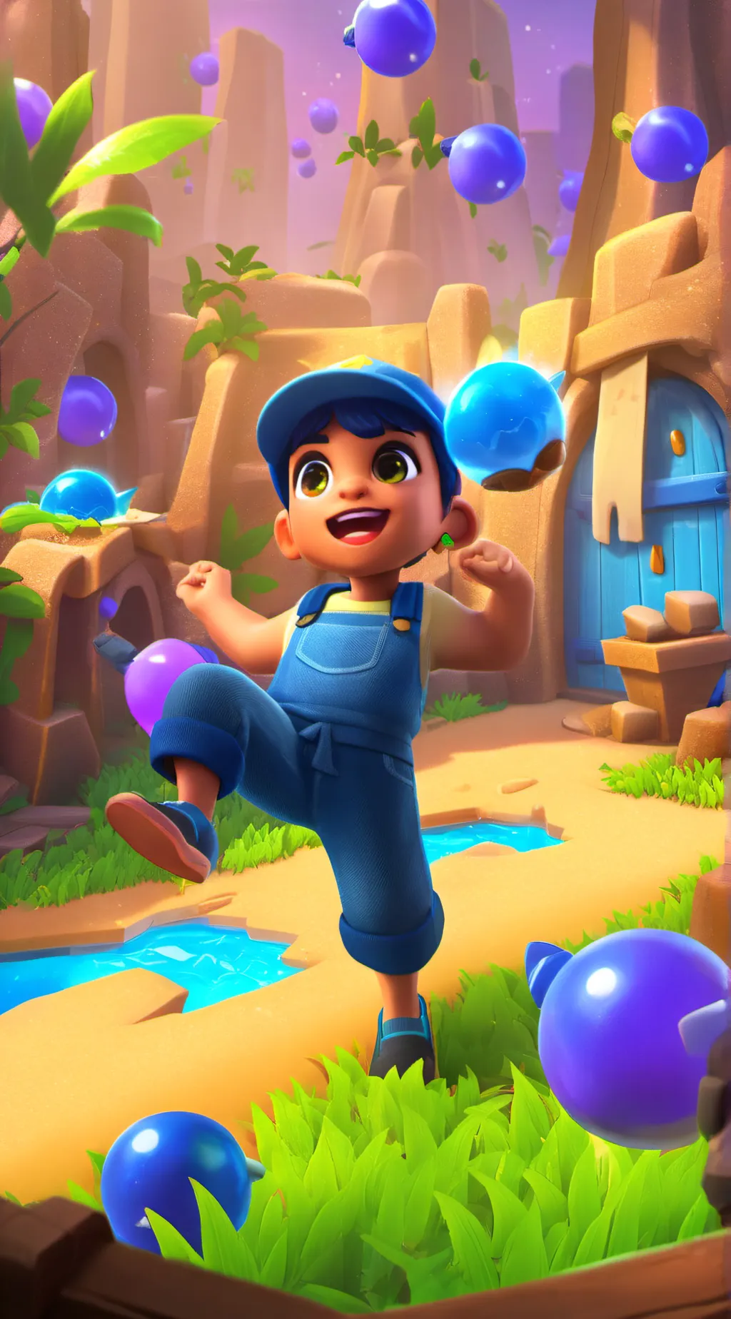 ai character: SMG4 background