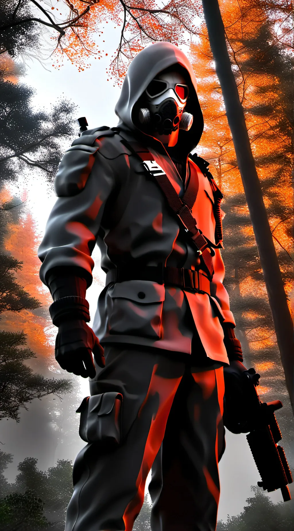 ai character: tiger background
