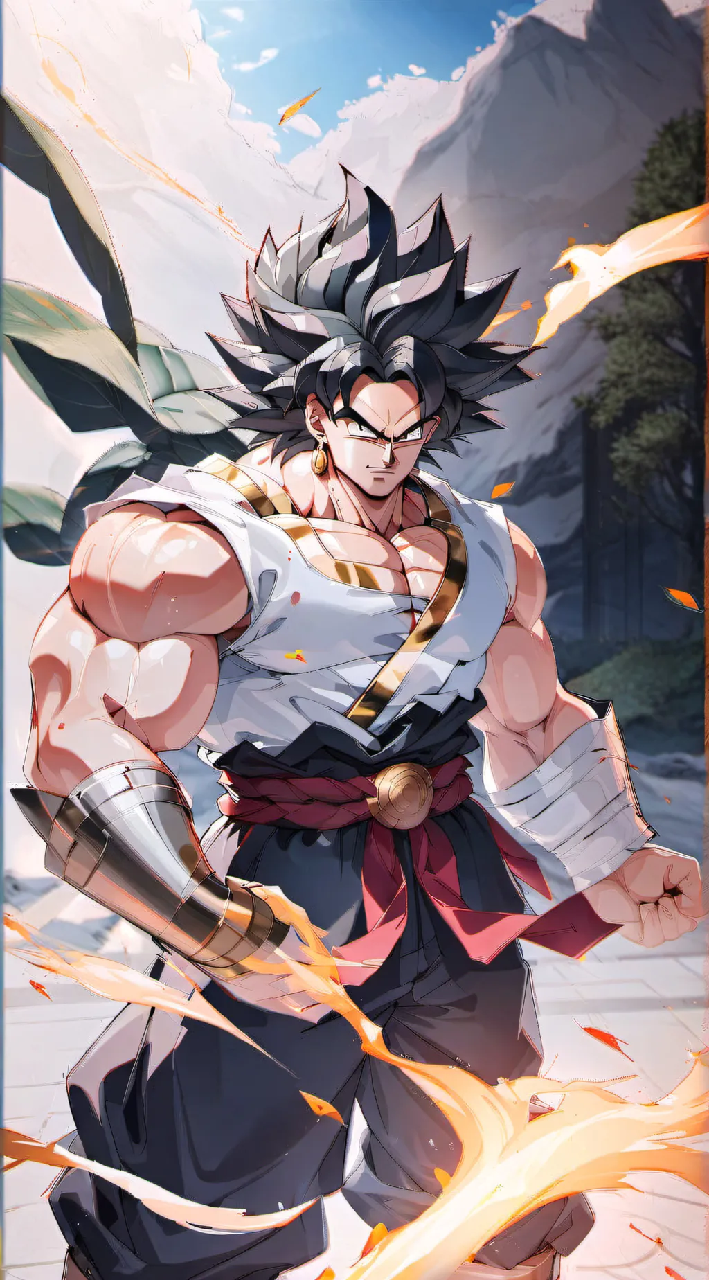 ai character: DBS:Broly background