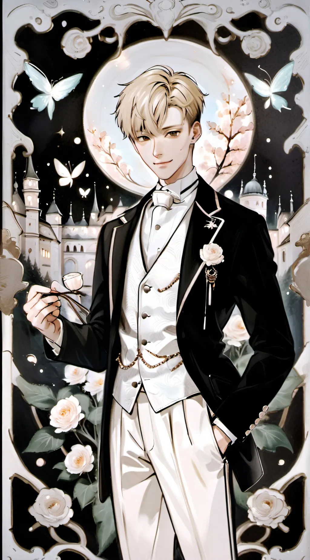 ai character: David background