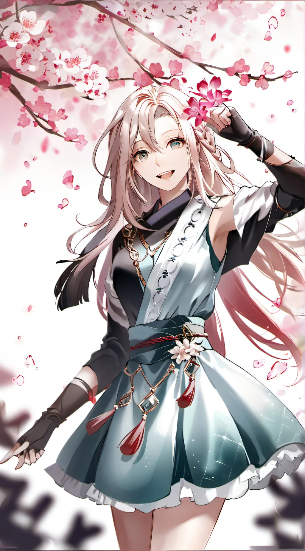 ai character: Aurora  background