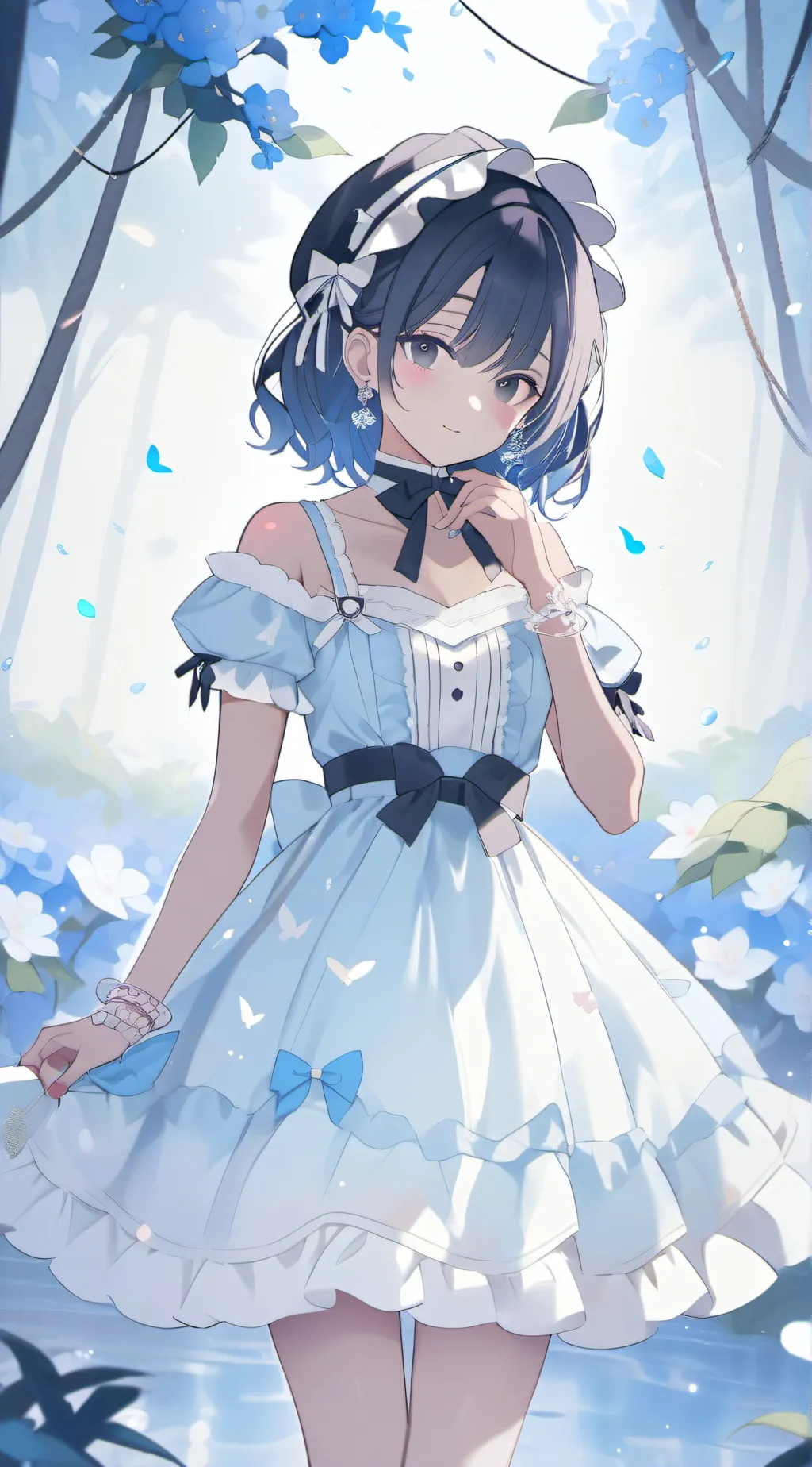ai character: mury background