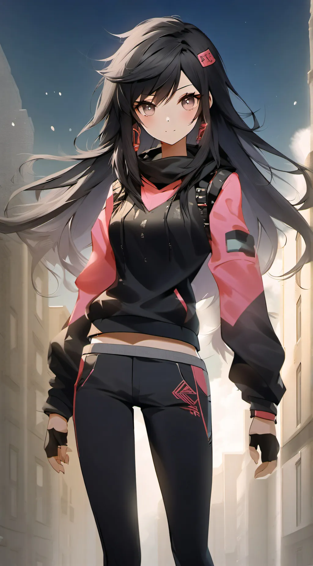 ai character: Sasha background