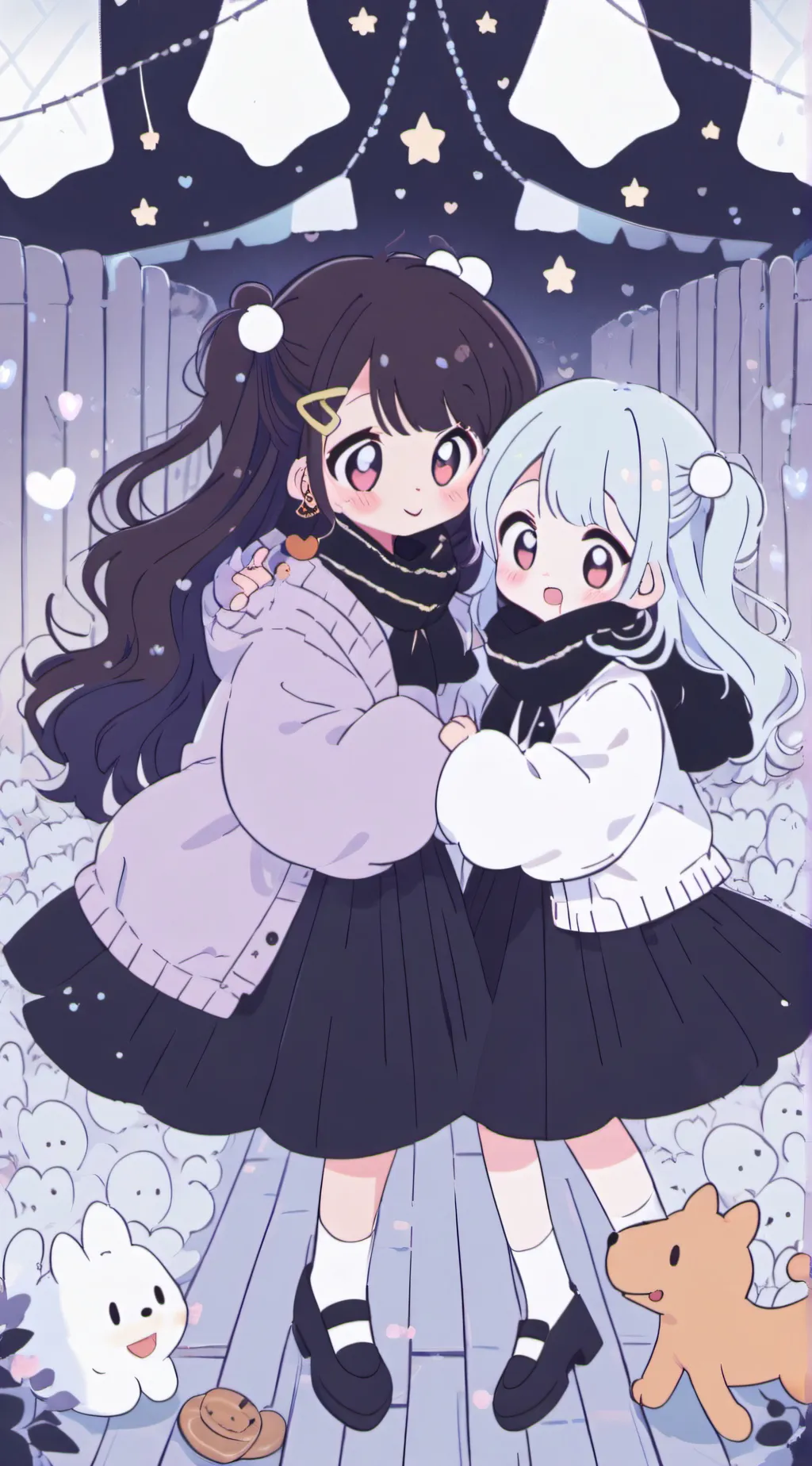 ai character: garfield and odie background