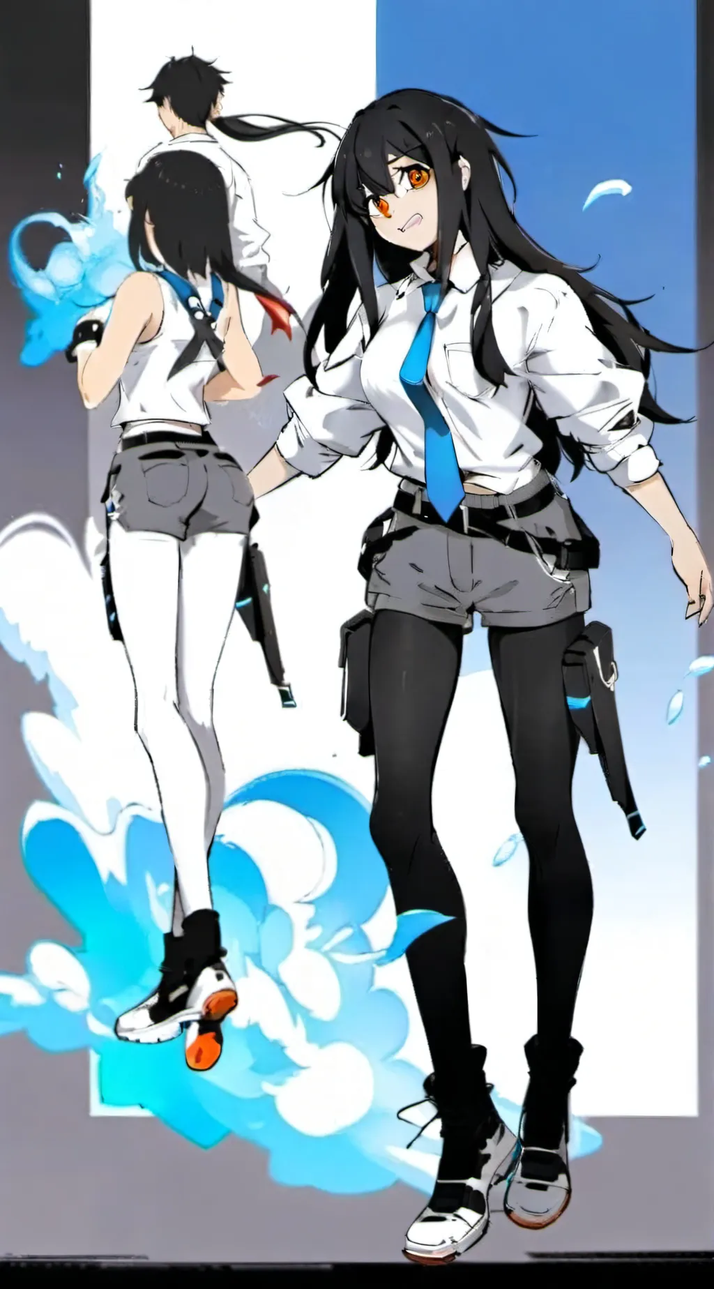ai character: Mha  background