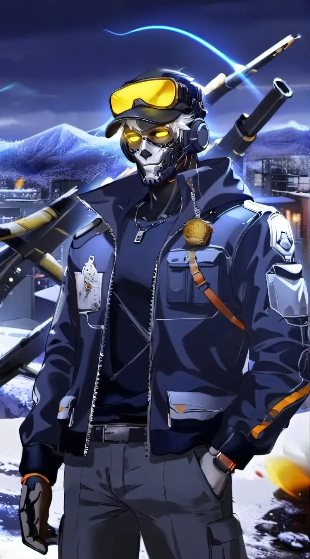 ai character: N (Murder Drones) background