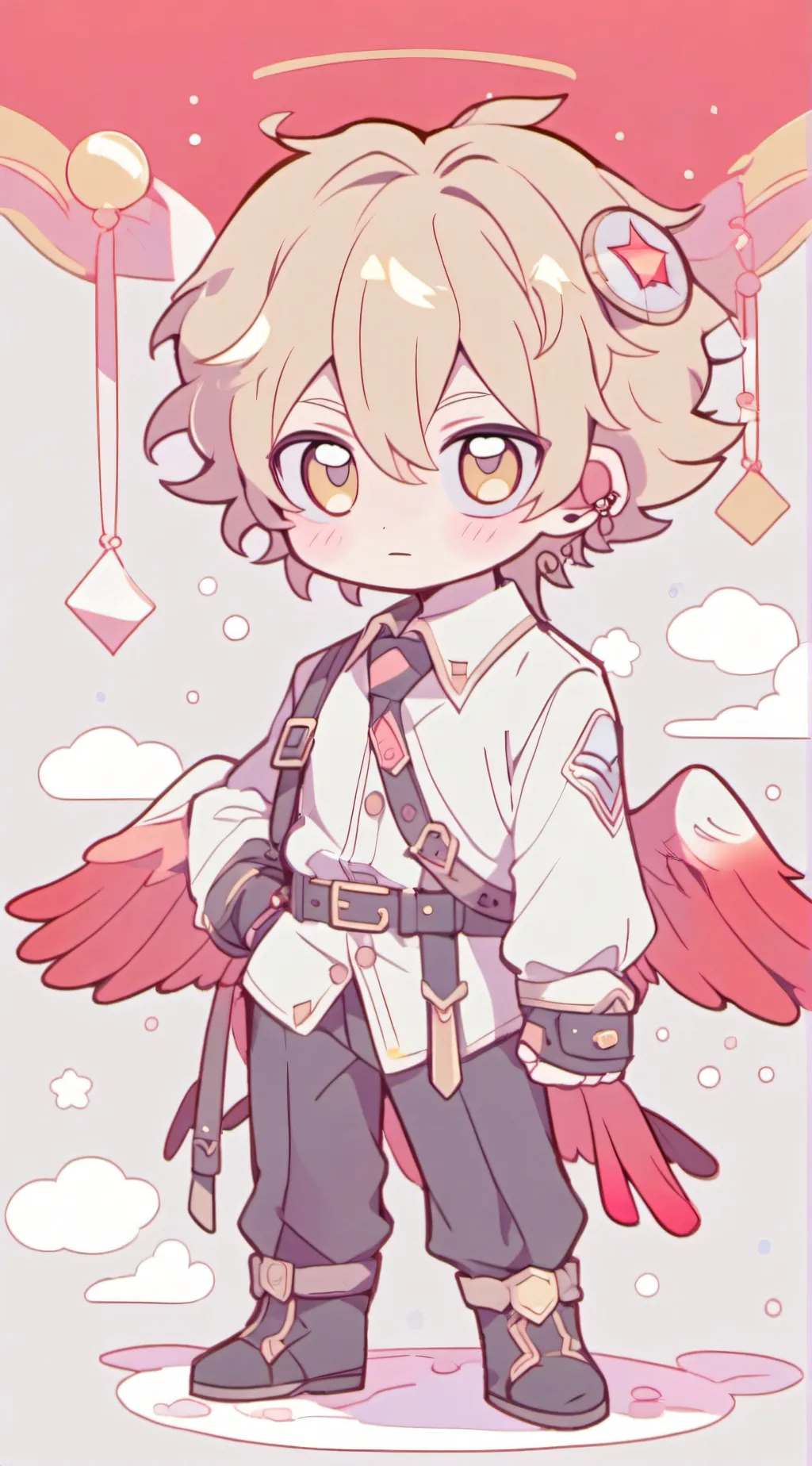 ai character: Keigo Takami  background