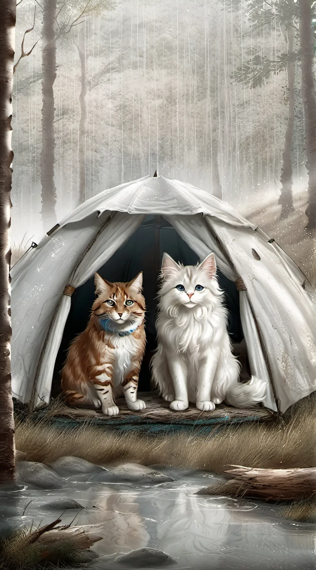 ai character: Warrior cats  background