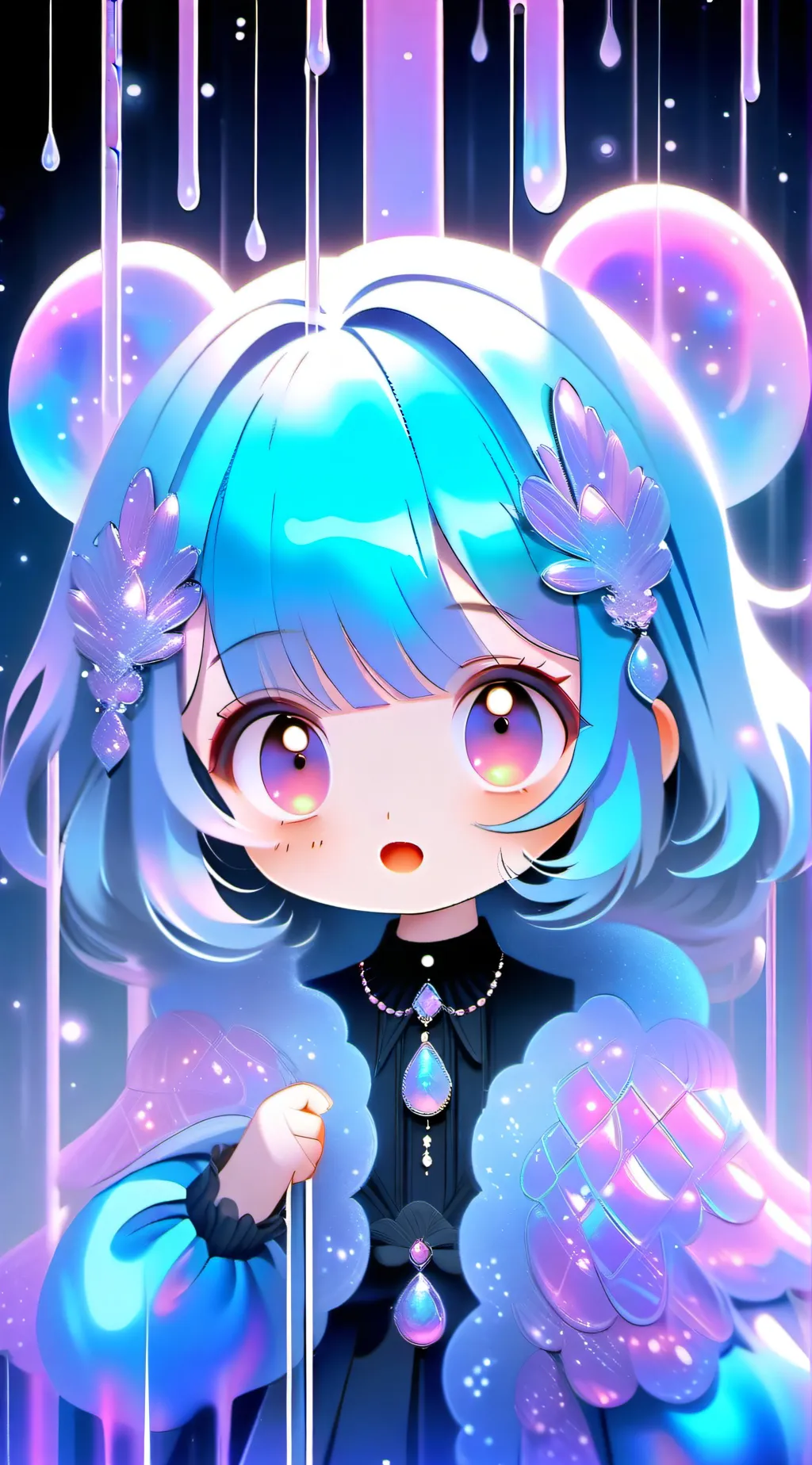 ai character: Starlight background