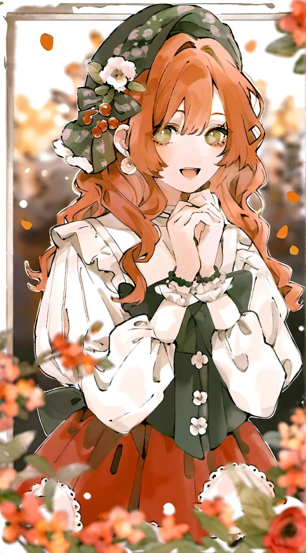 ai character: Lily background