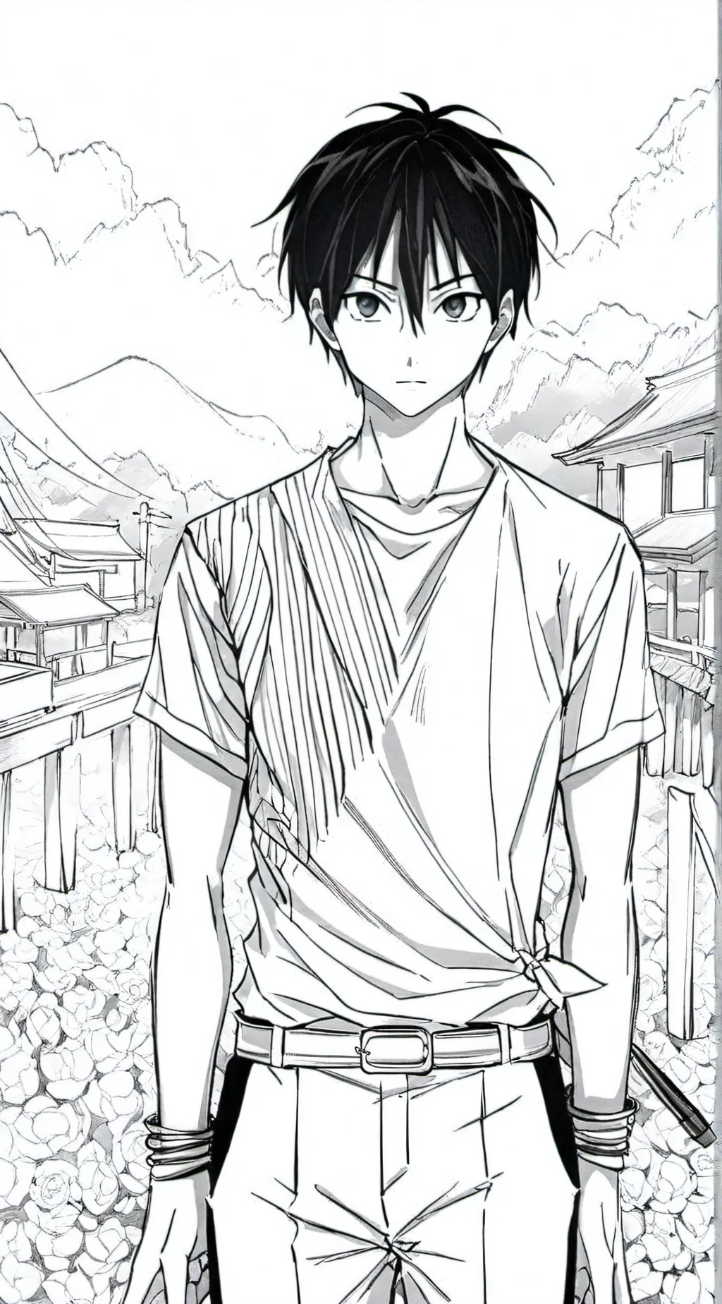 ai character: Hinata  background