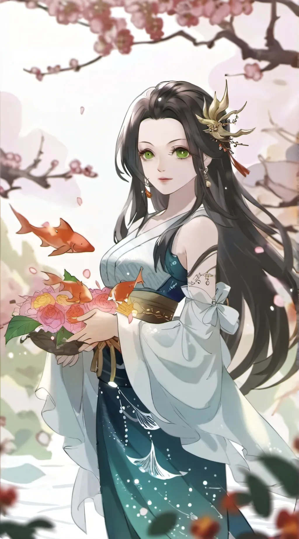 ai character: NAMI background