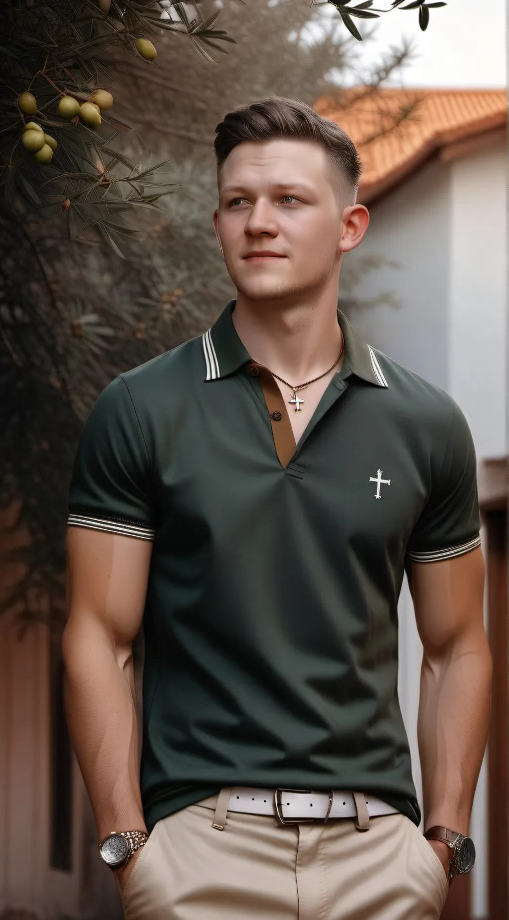 ai character: Cameron  background