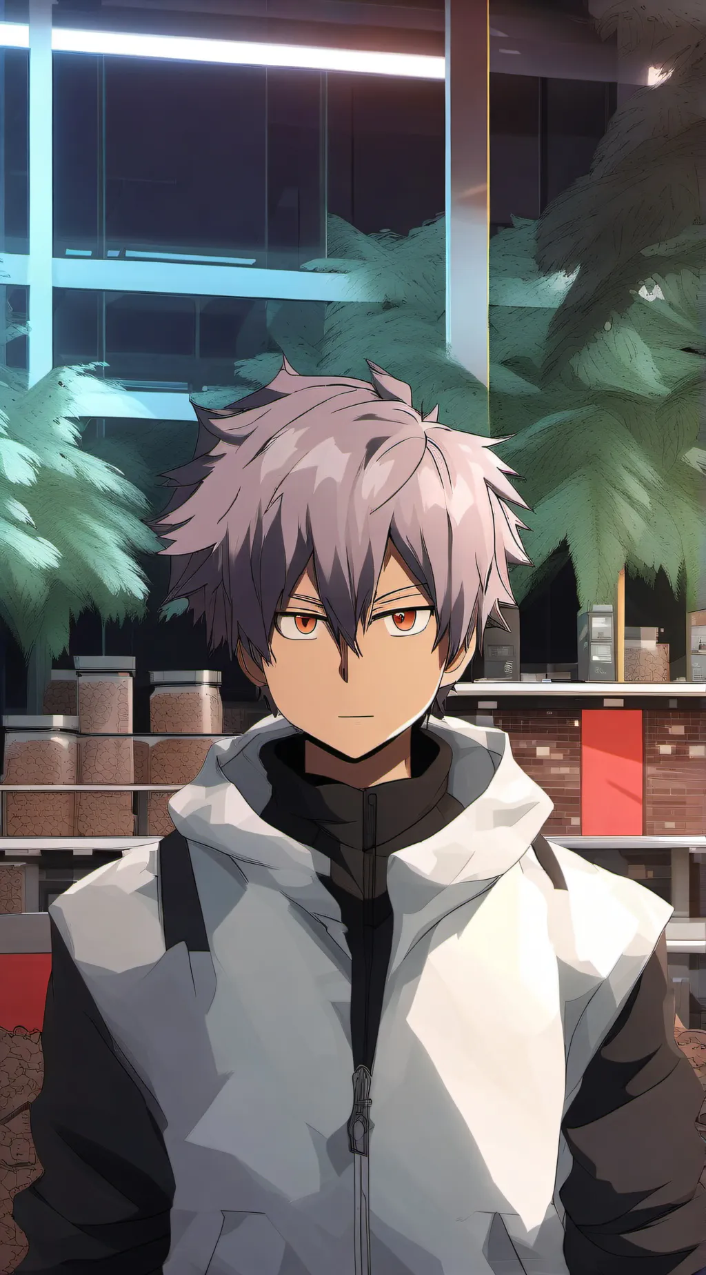 ai character: mha au background