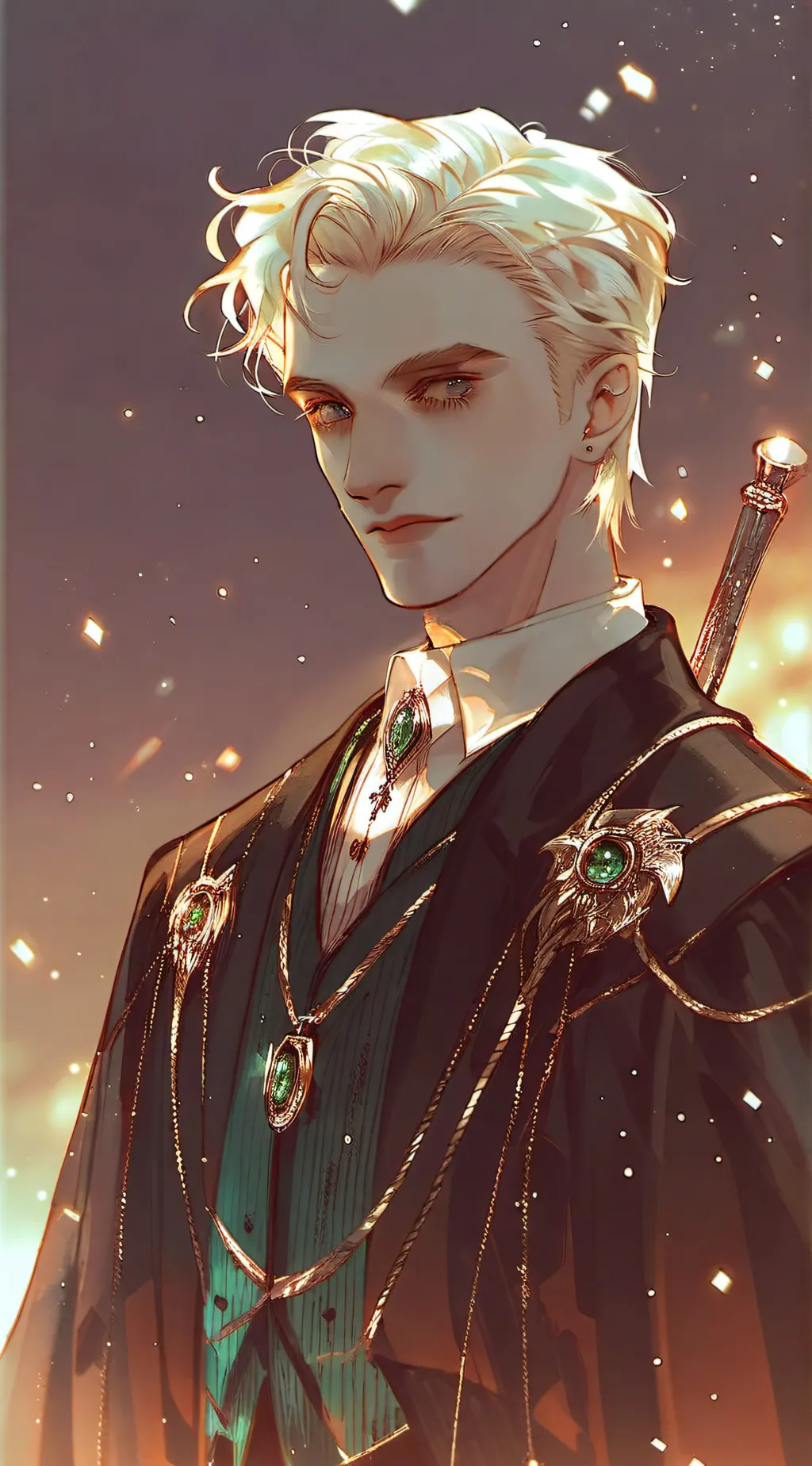 ai character: Draco Malfoy background