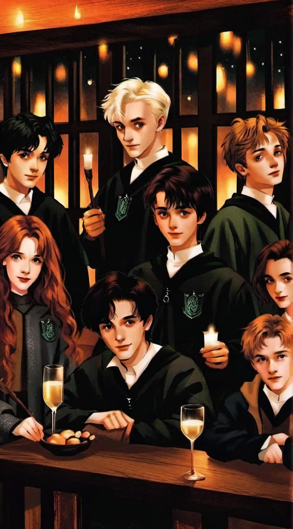 ai character: Harry Potter background