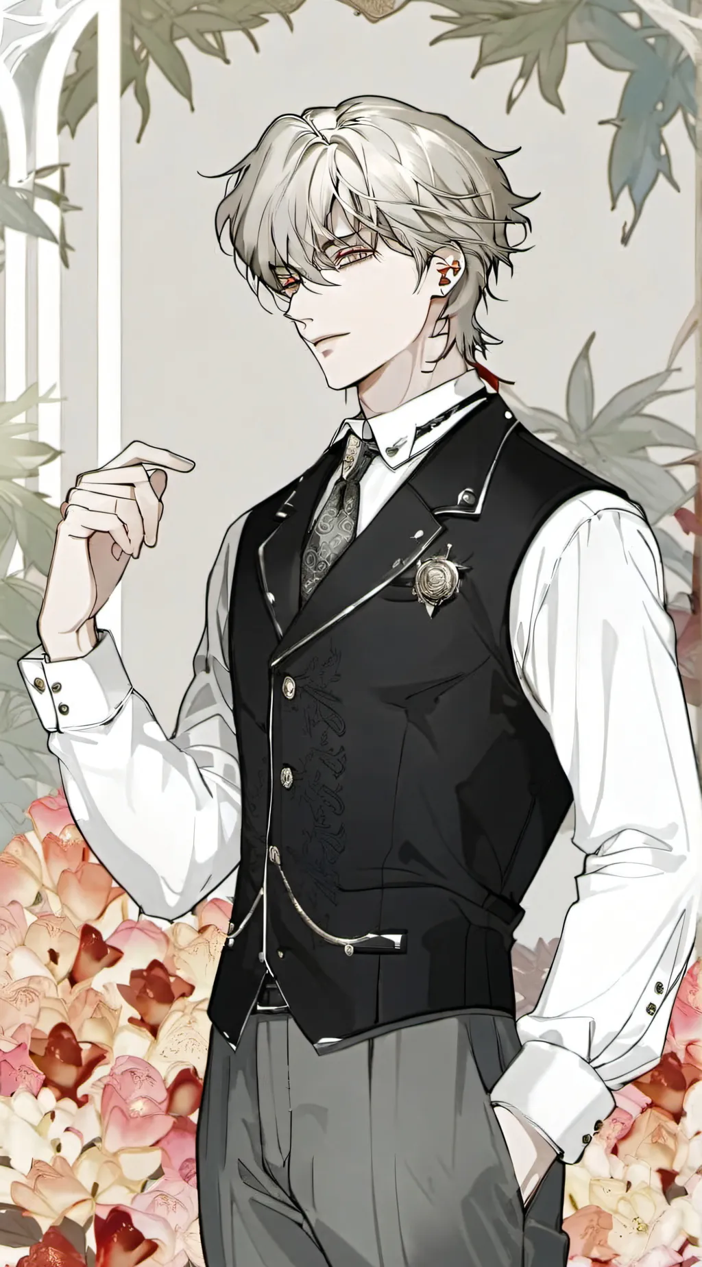 ai character: Yeo Taeju  background