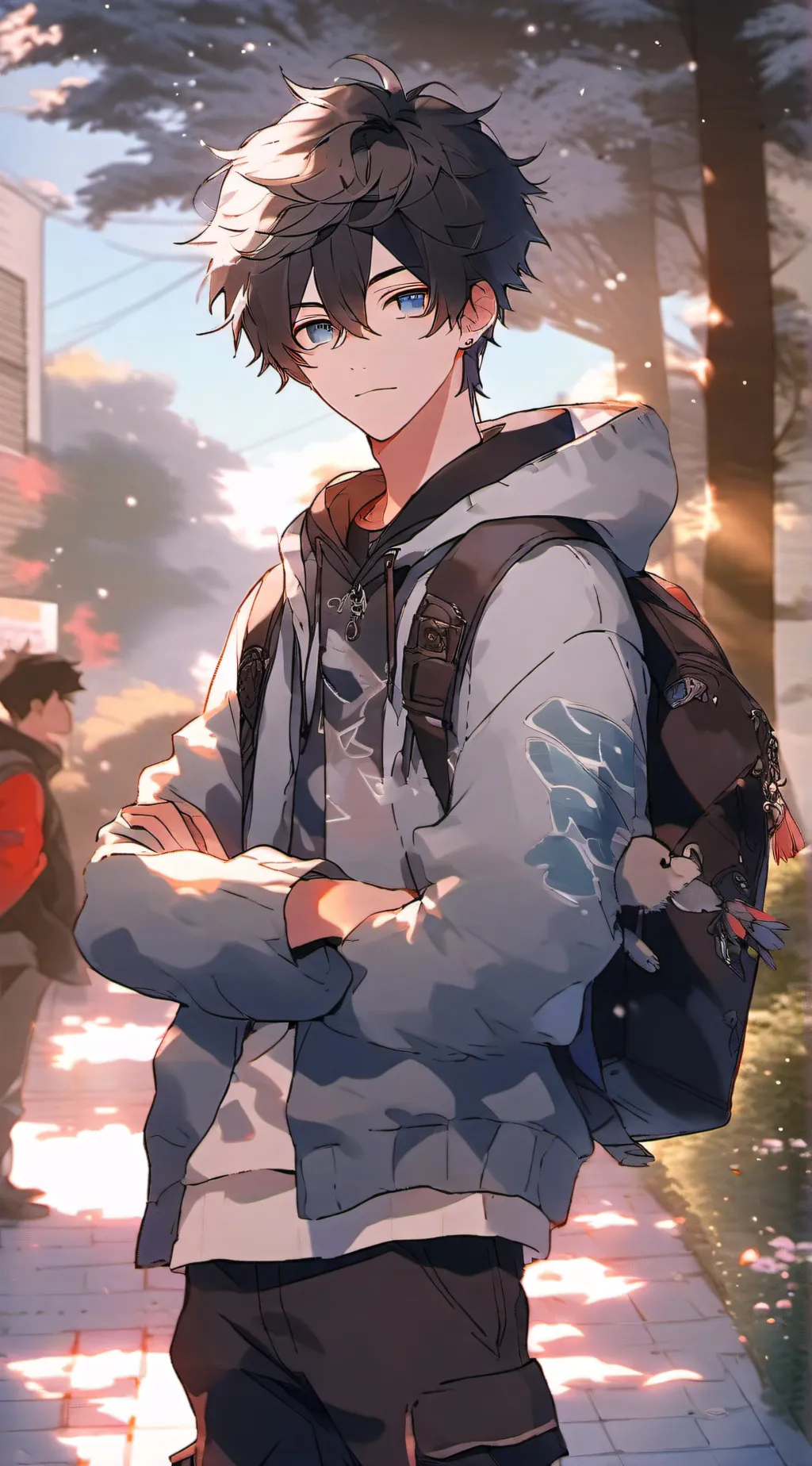 ai character: 0- Riley -0 background