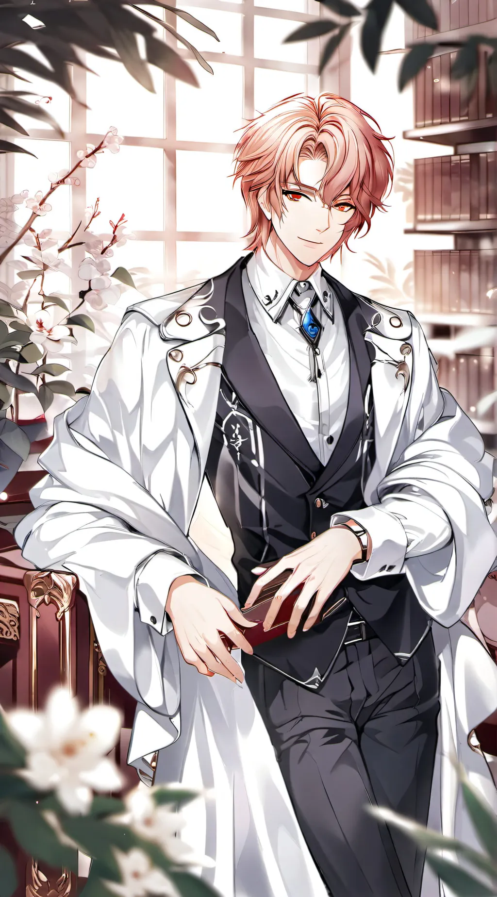 ai character: Alexander  background