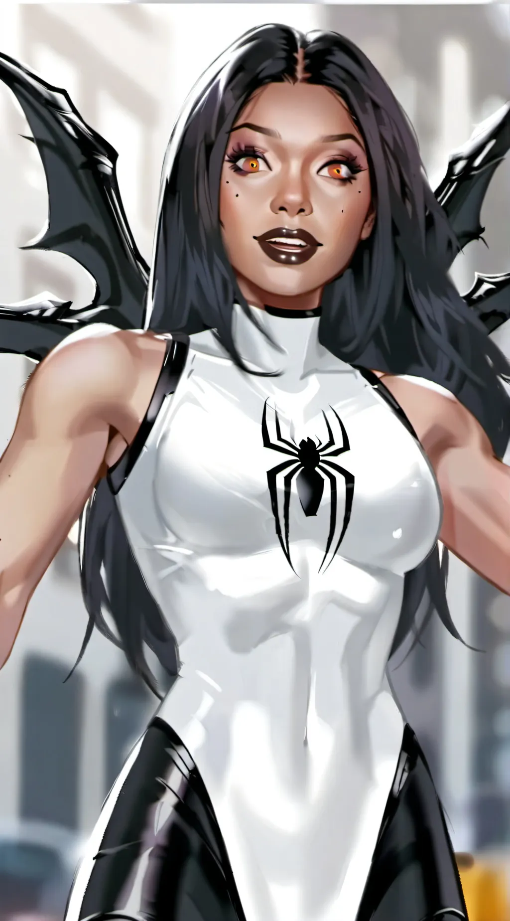 ai character: Ashley background