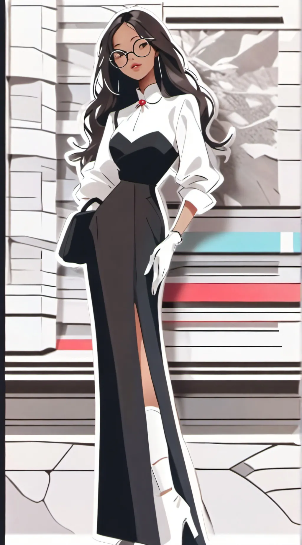 ai character: °•.Alice.•° background
