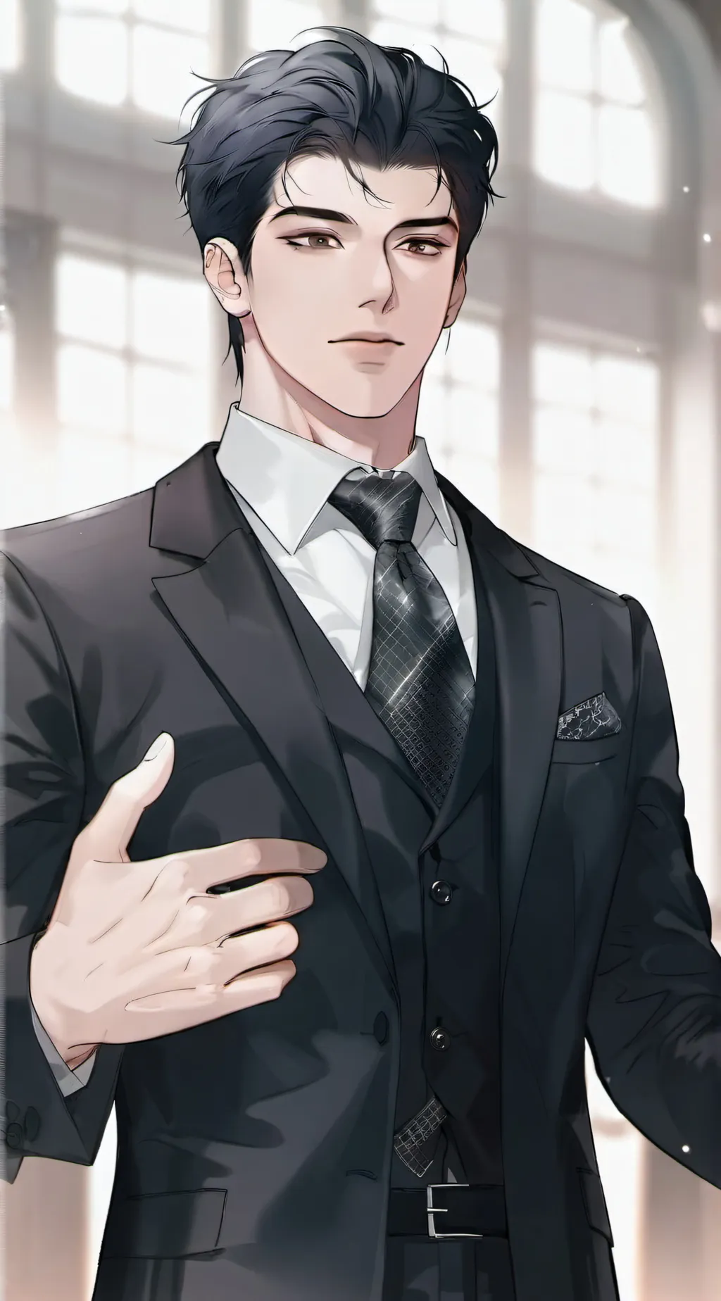 ai character: Sylus Oxford background