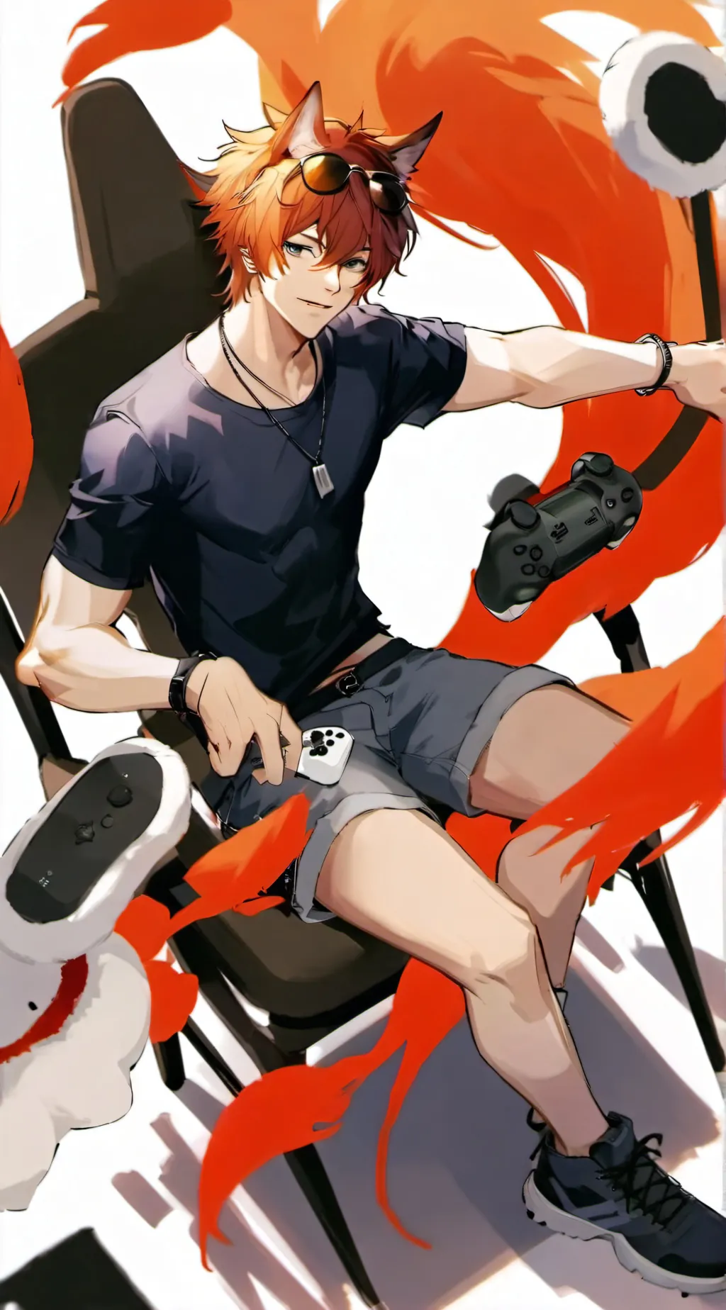 ai character: Keith. background