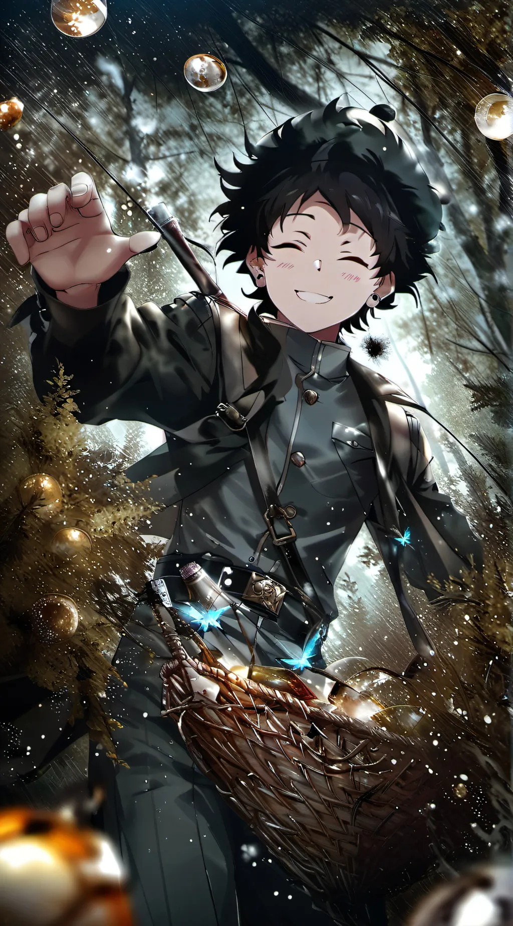 ai character: MHA-Spirit Animals background