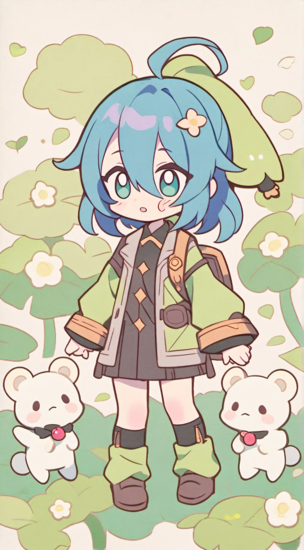 ai character: Joy background