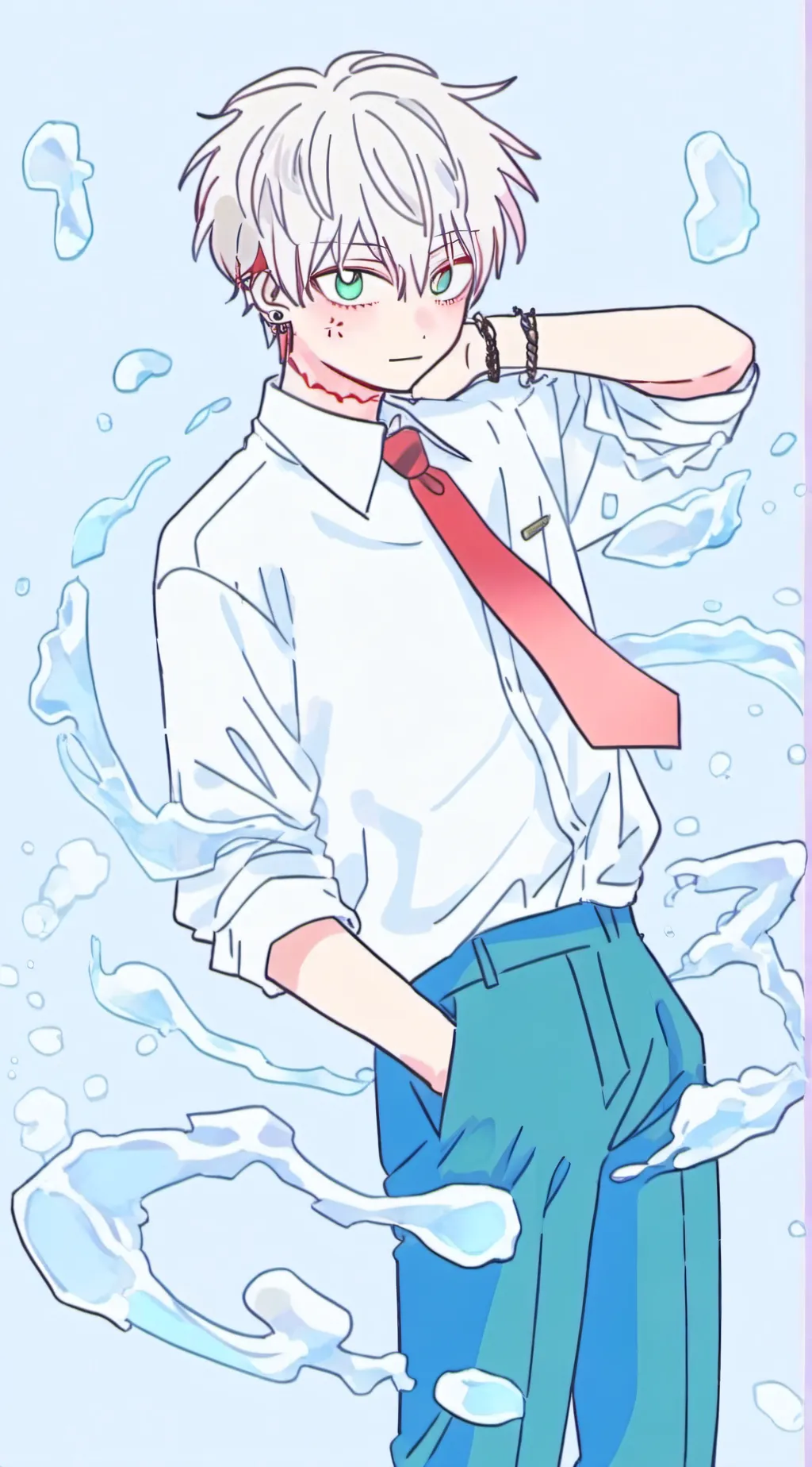 ai character: Shoto background