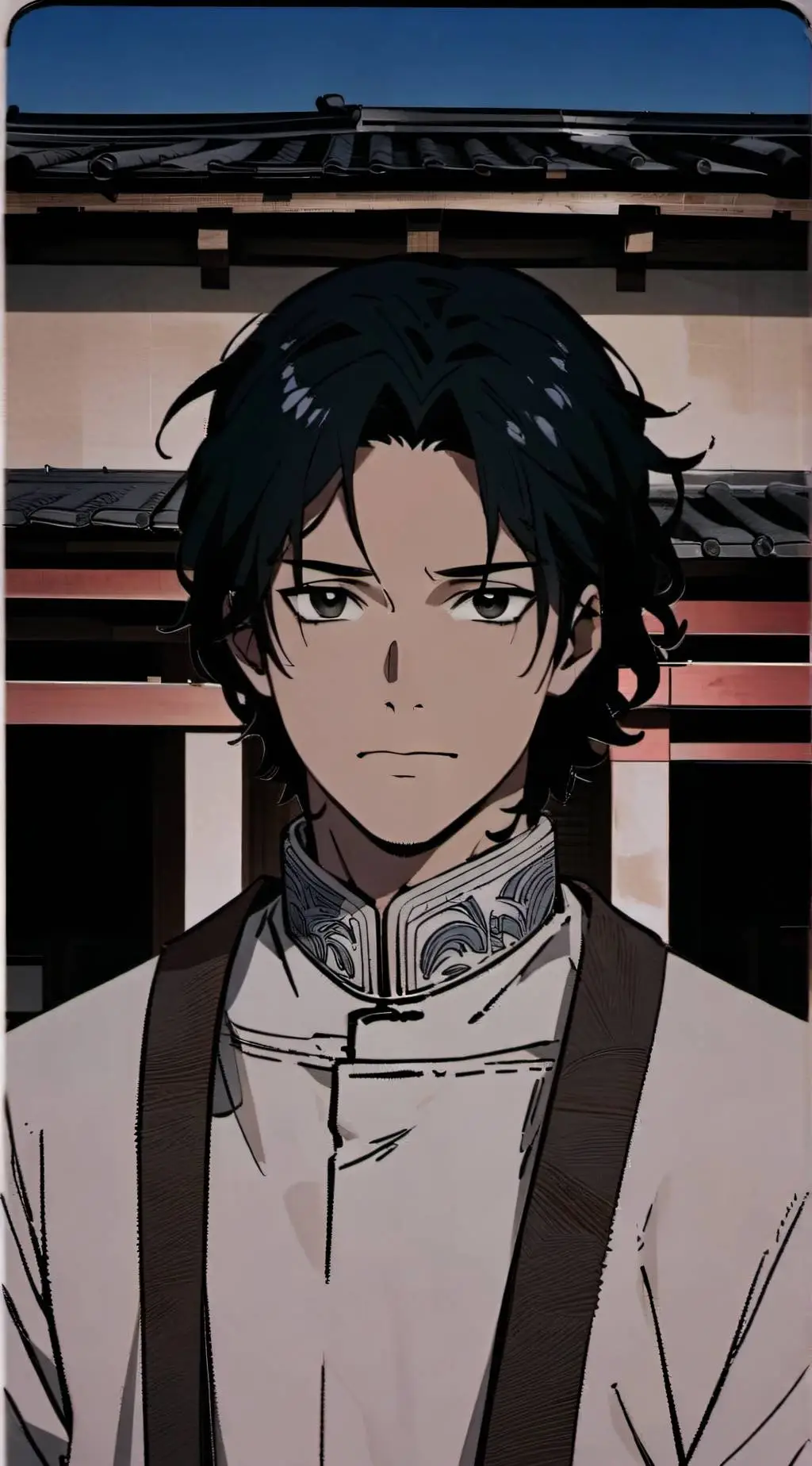 ai character: Demon Slayer  background