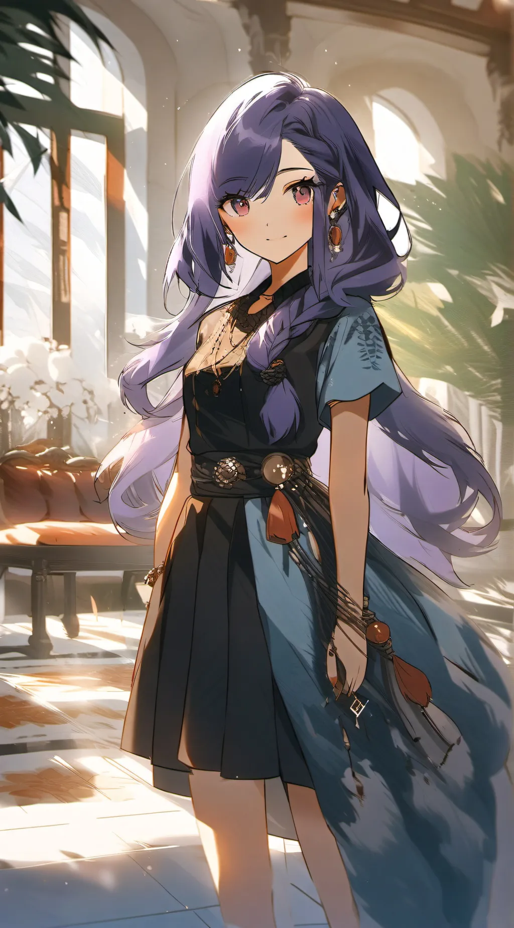 ai character: Hailey Dubriske background