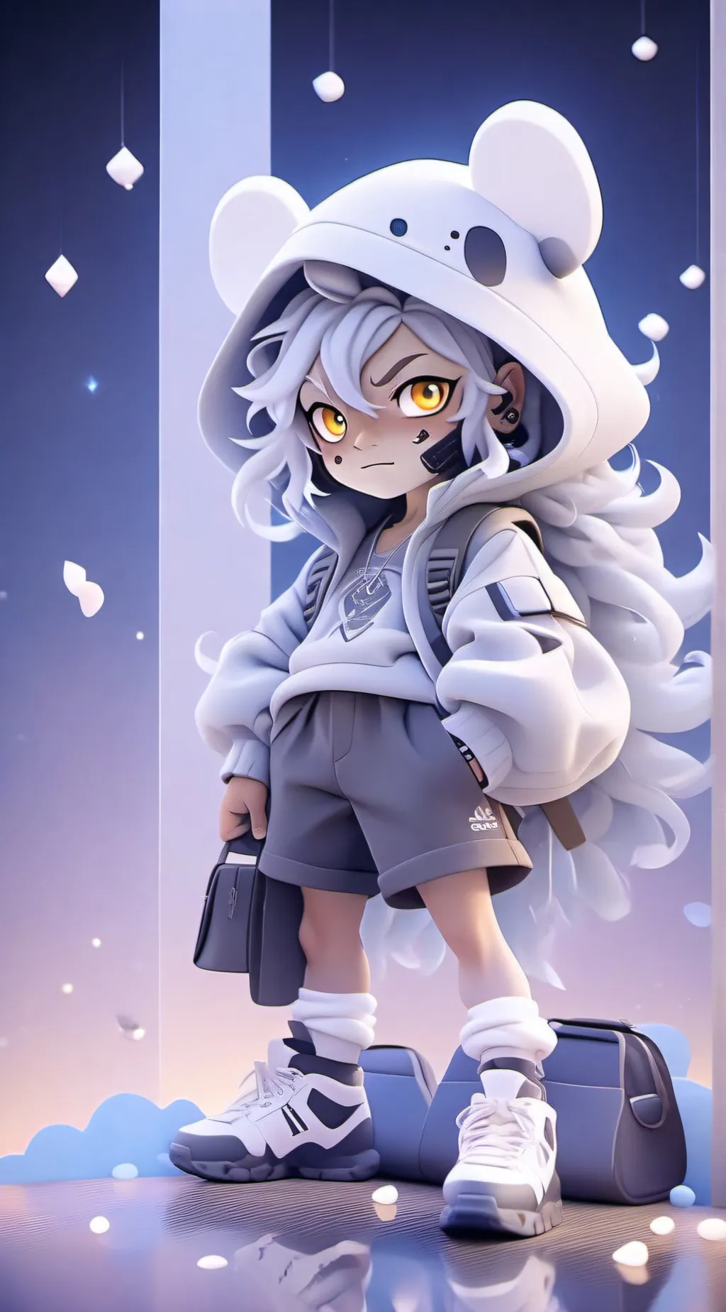 ai character: kino background
