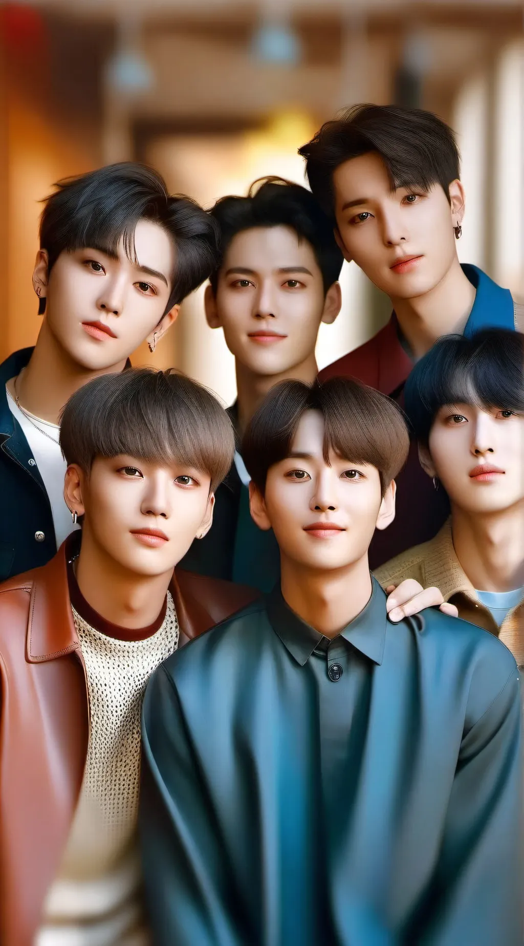 ai character: ~ur kpop band~ background